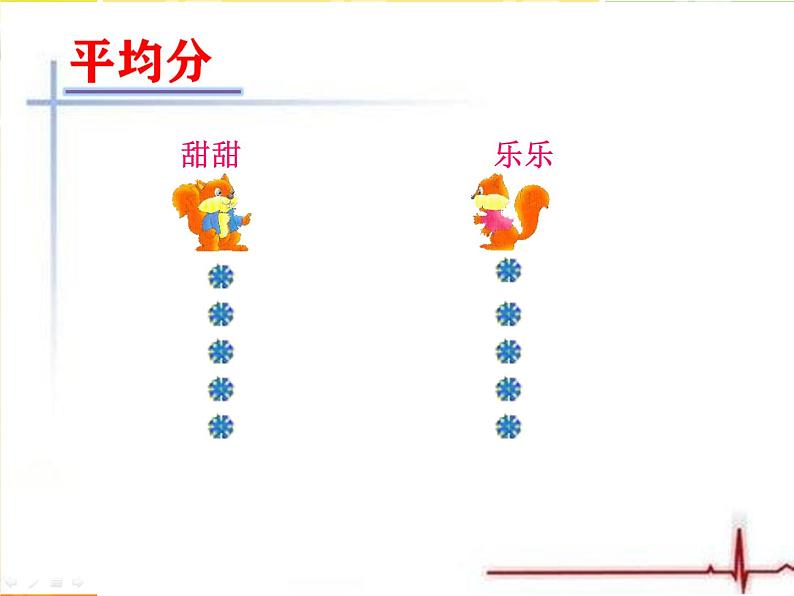 二年级上册数学课件-5 认识除法---平均分-冀教版第4页