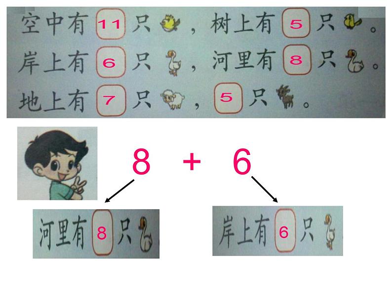 北师大标准版一年级数学下册 美丽的田园 课件之三08