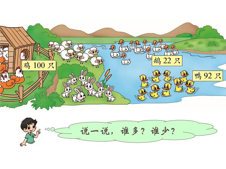 北师大标准版一年级数学下册 小小养殖场 课件之一第7页