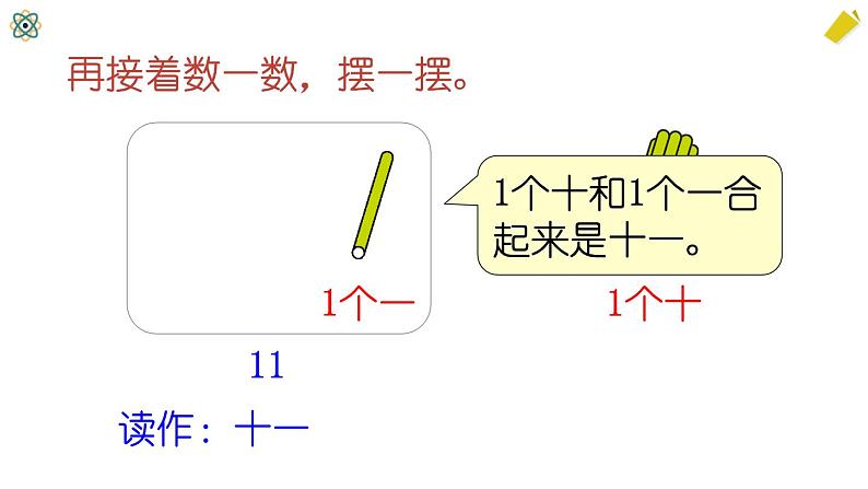 第1课时 11~20各数的认识（1）第5页