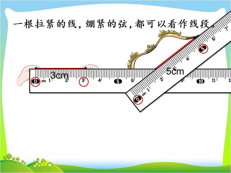 4 线段、射线和直线（课件）数学四年级上册-冀教版第3页