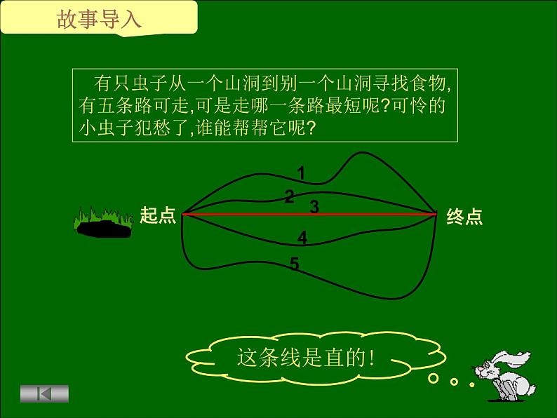 4 线段、直线和射线（课件）数学四年级上册-冀教版第3页