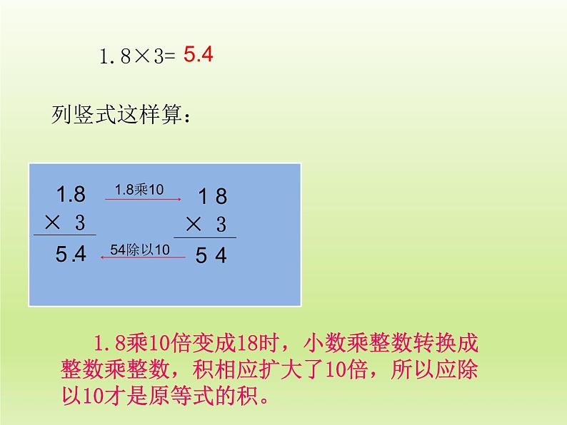 2 小数乘整数（课件）数学五年级上册-冀教版第5页