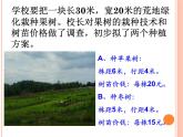 7 种植问题（课件）数学五年级上册-冀教版