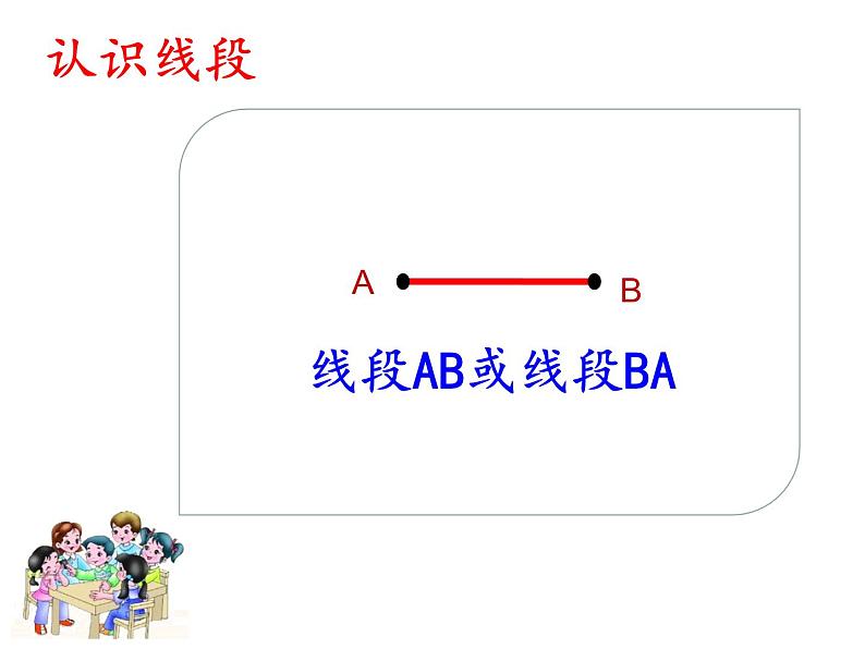 4 线段、直线、射线（课件）数学四年级上册-冀教版第4页