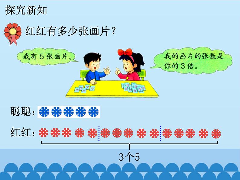 二年级上册数学课件-7 表内乘法和除法（二）-倍的认识-冀教版第5页