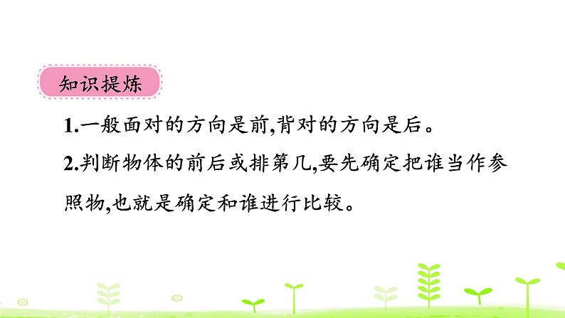 一年级上册数学课件-5.1 前后 (共18张PPT)北师大版第7页