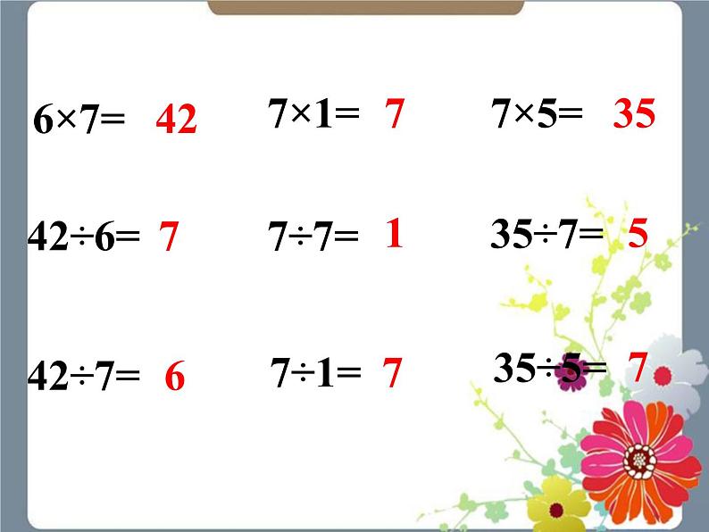 二年级上册数学课件-3《用乘法口诀求商》 浙教版(共15张PPT)05