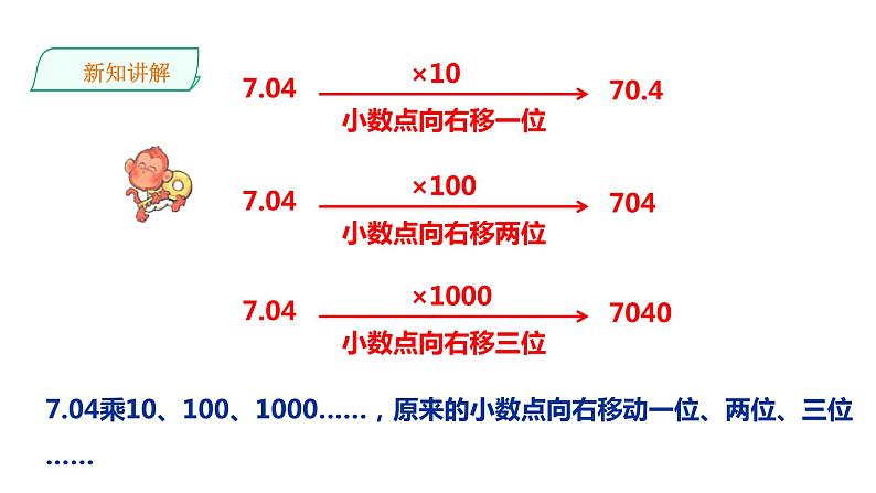 五年级上册数学课件-2.6《小数点向右移动》 浙教版(共26张PPT)第7页