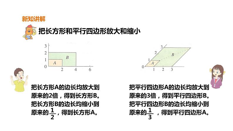 六年级上册数学课件-4图形的放大与缩小 浙教版(共18张PPT)第8页