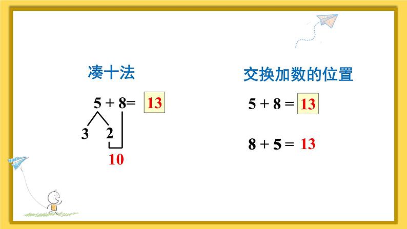 人教版数学一年级上册第八单元《第4课时 5、4、3、2加几》课件第6页