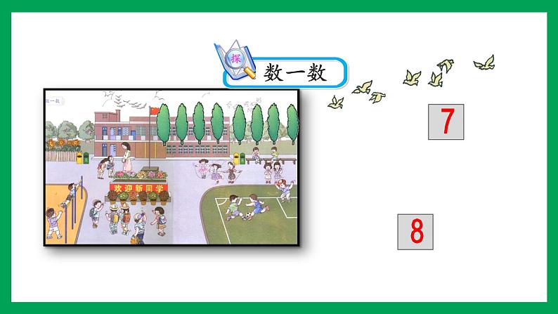 2021-2022学年小学数学人教版一年级上册 1 准备课 1.1 按顺序数数 课件06