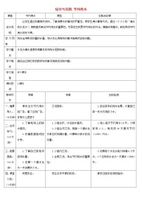 人教版六年级上册7 扇形统计图学案设计