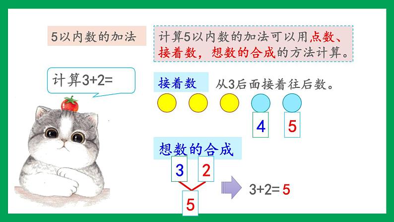 2021-2022学年小学数学人教版一年级上册 3 1-5的认识和加减法 3.12 练习五 课件04