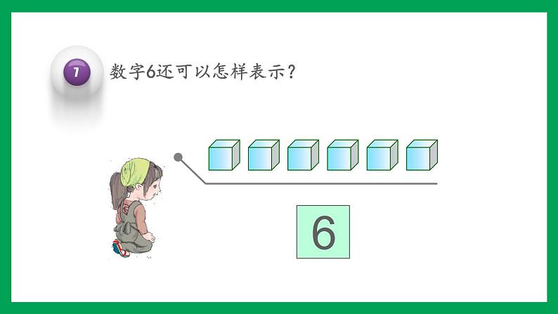 2021-2022学年小学数学人教版一年级上册 5 6-10的认识和加减法 5.1 6、7的认识 课件06