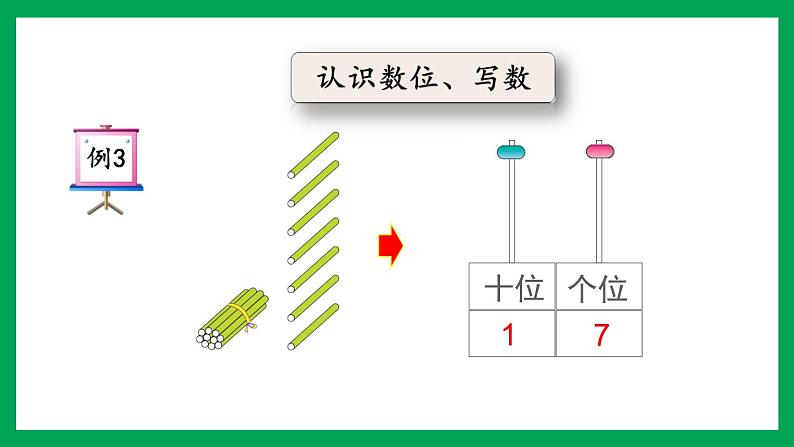 2021-2022学年小学数学人教版一年级上册 6 11-20各数的认识 6.2 认识数位写数 课件07