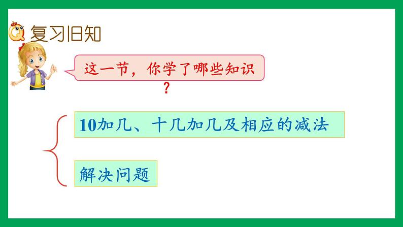 2021-2022学年小学数学人教版一年级上册 6 11-20各数的认识 6.6 练习十八 课件第2页