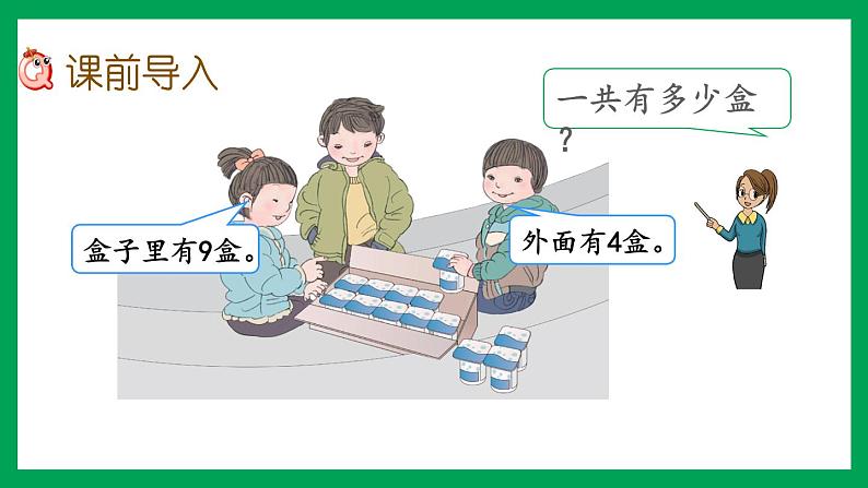 2021-2022学年小学数学人教版一年级上册 8 20以内的进位加法 8.1 9加几 课件第2页