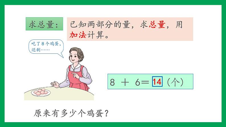 2021-2022学年小学数学人教版一年级上册 8 20以内的进位加法 8.10 练习二十三 课件03