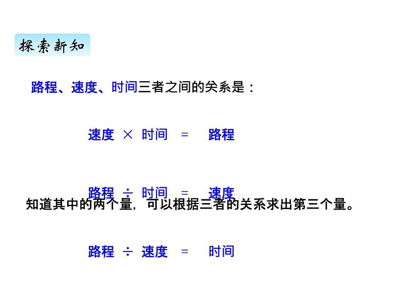 青岛版（六三制） 四年级数学上册六、1相遇问题（课件）第5页