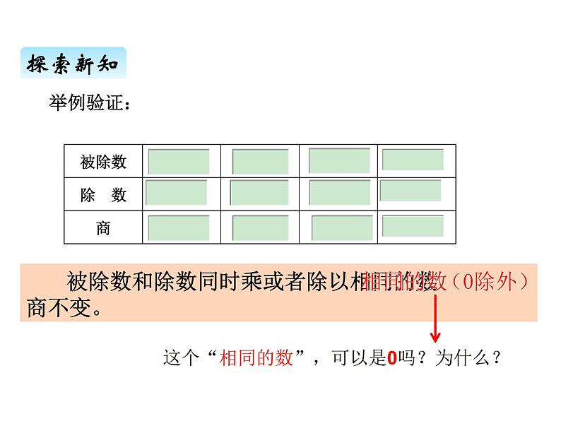 青岛版（六三制） 四年级数学上册五、4商不变的性质（课件）07