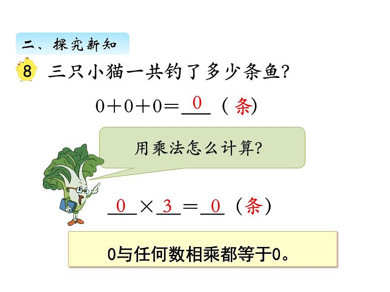 三年级数学上册一、 乘数中间有0的乘法（课件） 苏教版第4页