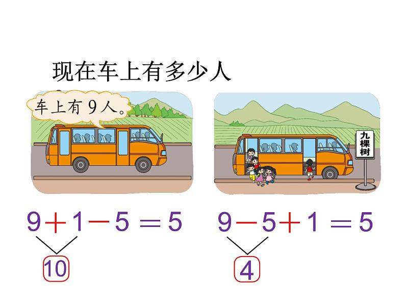 一年级上册数学课件-3.9 乘车（2）-北师大版05