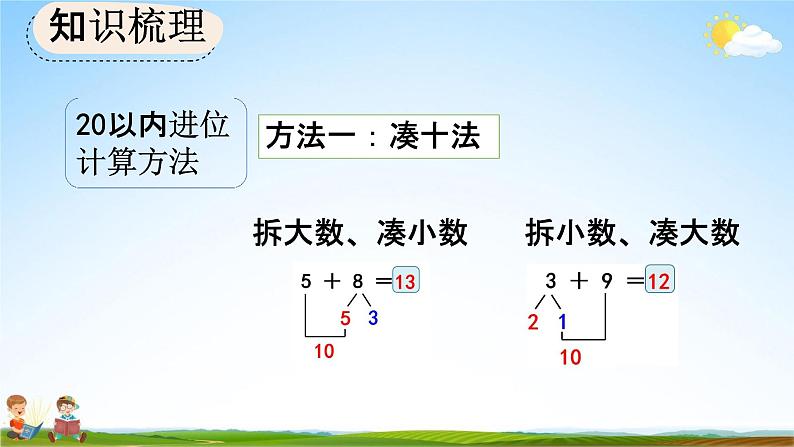 人教版一年级数学上册《8-11 整理和复习》教学课件优秀公开课第3页