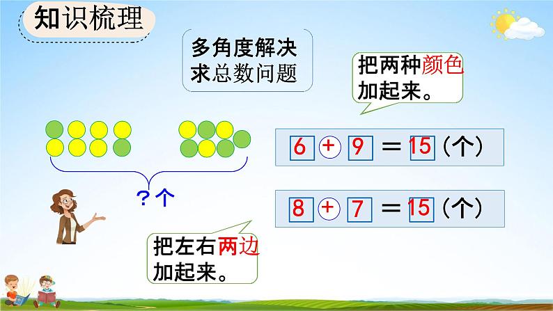 人教版一年级数学上册《8-11 整理和复习》教学课件优秀公开课第6页