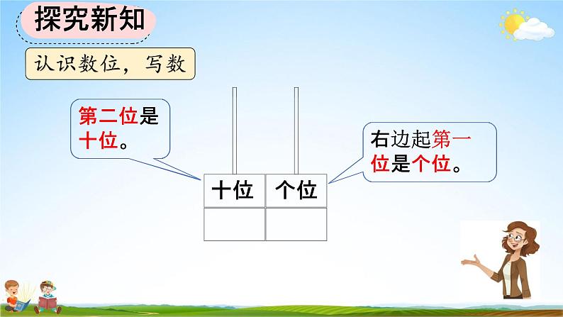 人教版一年级数学上册《6-2  认识数位、写数》教学课件优秀公开课第3页