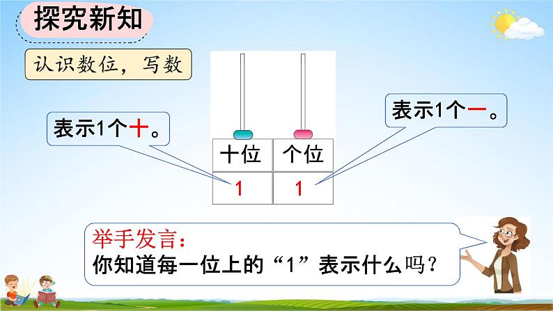 人教版一年级数学上册《6-2  认识数位、写数》教学课件优秀公开课第5页