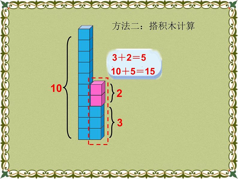 一年级上册数学课件-7.2 搭积木（4）-北师大版第4页