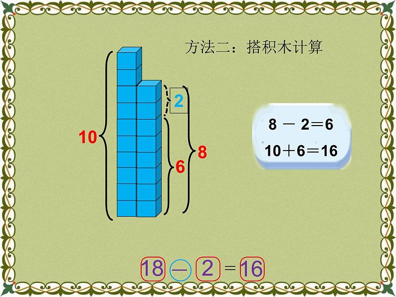 一年级上册数学课件-7.2 搭积木（4）-北师大版第8页