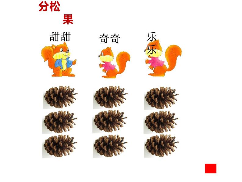 二年级上册数学课件-7.1 分物游戏（6）-北师大版第6页