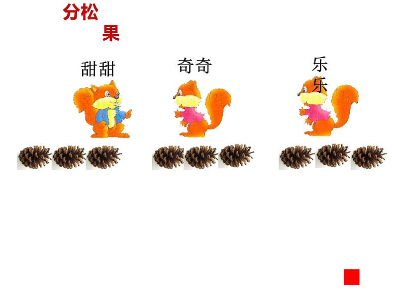 二年级上册数学课件-7.1 分物游戏（6）-北师大版第8页