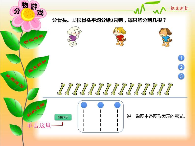 二年级上册数学课件-7.1 分物游戏（7）-北师大版08