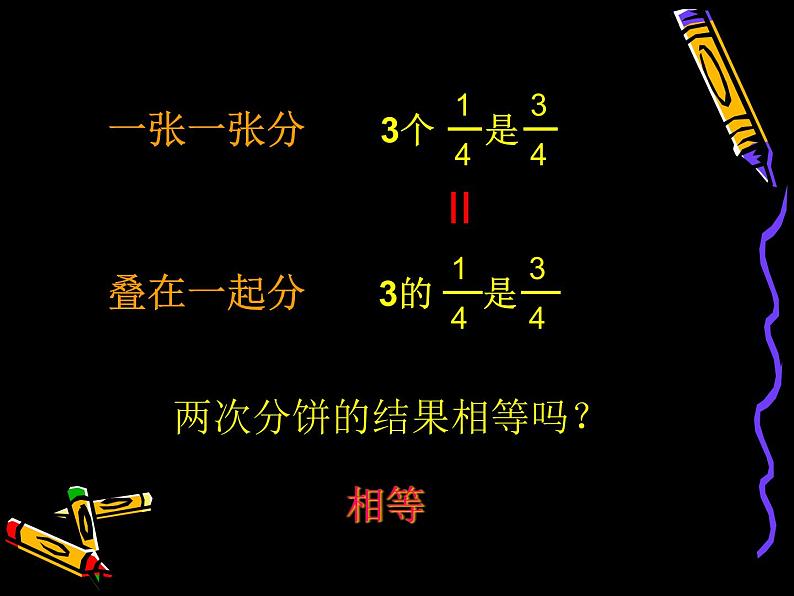 五年级上册数学课件-5.3 分饼（4）-北师大版第5页