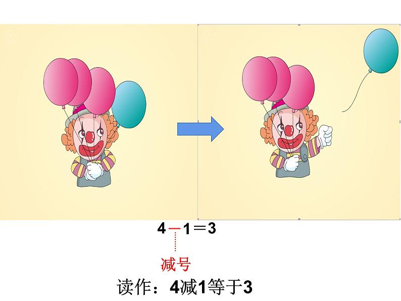 1.4 5以内数的减法（8）（课件）数学一年级上册-西师大版第4页