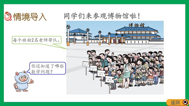 2021-2022学年小学数学人教版二年级上册 2 100以内的加法和减法二 2.1.1 两位数加一位数不进位笔算 课件第2页