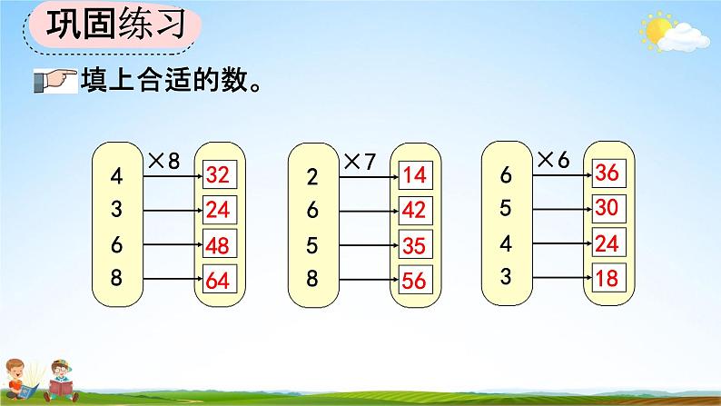 人教版二年级数学上册《6-4 练习十八》教学课件优秀公开课第5页