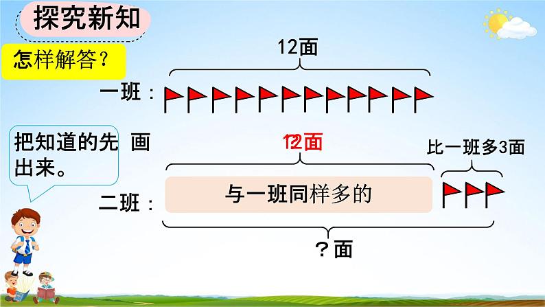 人教版二年级数学上册《2-2-4 求比一个数多（少）几的数是多少》教学课件05