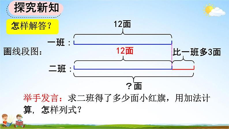 人教版二年级数学上册《2-2-4 求比一个数多（少）几的数是多少》教学课件07