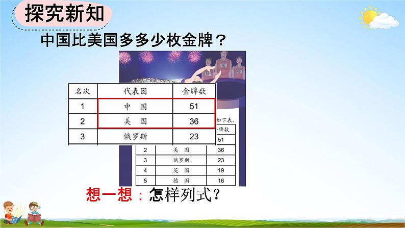 人教版二年级数学上册《2-2-2 两位数减两位数（退位）笔算》教学课件第4页