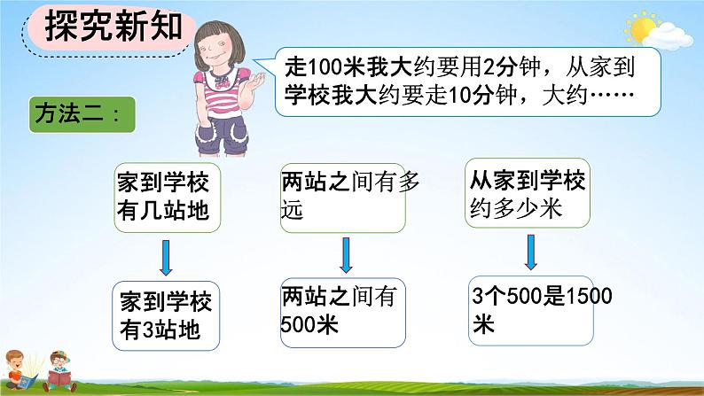 人教版三年级数学上册《3-5 估测距离》教学课件05