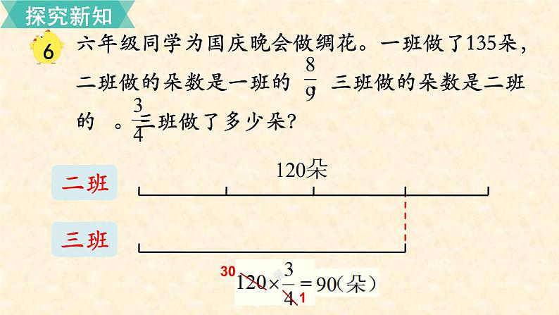 数学苏教（六）上第二单元第6课时 分数连乘与实际问题课件PPT05