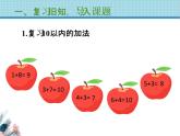 冀教版数学一年级上册 八 20以内的不进位加法 课件