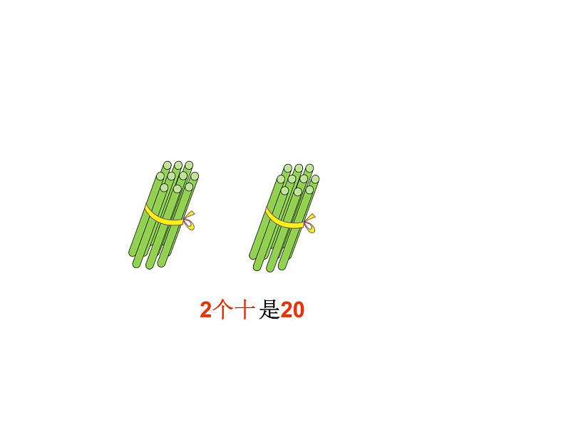 冀教版数学一年级上册 七 11～20各数的认识 课件08