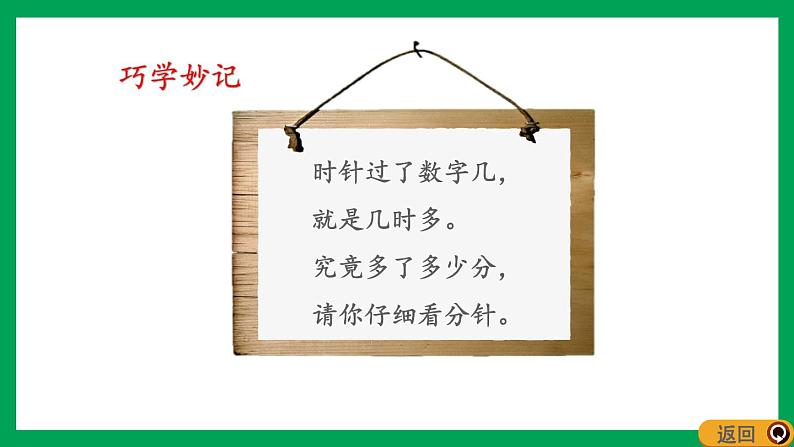 2021-2022学年小学数学人教版二年级上册 7 认识时间 7.2 用几时几分表示时间 课件第6页