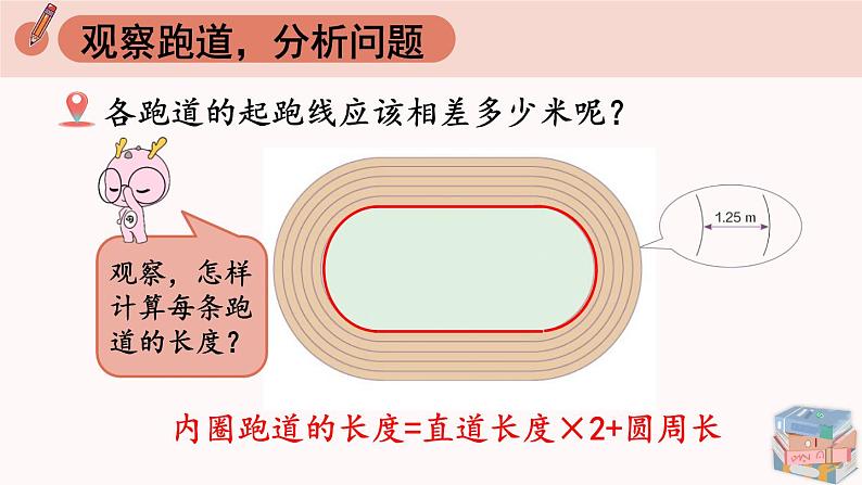 人教版数学六年级上册第五单元《综合与实践 确定起跑线》课件03