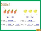 2021-2022学年小学数学人教版二年级上册 4 表内乘法一 4.1.2 练习九 课件